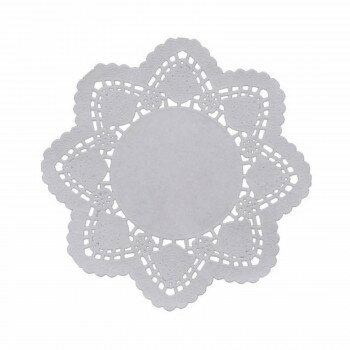 ドイリー　丸型レースペーパー　(100枚入)　6号　XLC2103【送料無料】