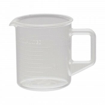 サンプラテック　TPX手付ビーカー　100cc　1051　BBC04051【送料無料】