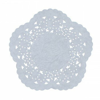 レースペーパー丸型　4号　(500枚入)　XLC02004【送料無料】