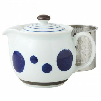 14049 波佐見焼 丸紋ライン SSナイスポット 450ml【送料無料】