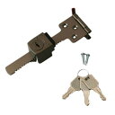 191-U 玄関引違戸用防犯錠 B型 3本キー 00776755-001【送料無料】