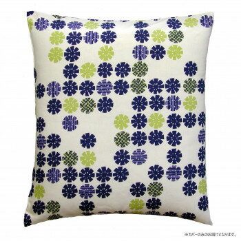 豊泉産業 座布団カバー5枚セット おはじき ブルー F1303-5BL【送料無料】