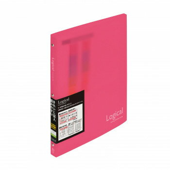 ナカバヤシ　ロジカルバインダーノート　B5スリム　ピンク　BN-B504A-P【送料無料】