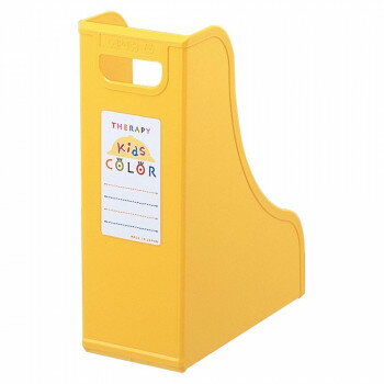 ナカバヤシ　セラピーキッズカラーファイルスタンドA4イエロー　フボ-TC6-KY【送料無料】