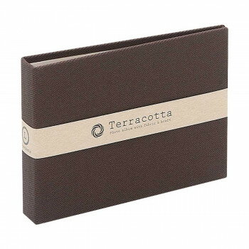 ナカバヤシ　テラコッタ　ポケットアルバム　チェキ40枚　ブラウン　TER-CK2P-90-BR【送料無料】 メール便対応商品