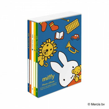 ナカバヤシ　5冊BOXアルバム　ミッフィー　ア-PL-1031-9【送料無料】