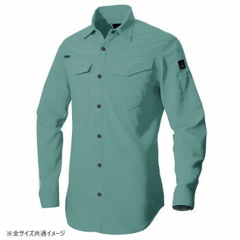 アイトス 長袖シャツ(男女兼用)(薄地) ターコイズ 027 LL 2935【送料無料】 アイトス 長袖シャツ(男女兼用)(薄地) ターコイズ 027 LL 2935【送料無料】