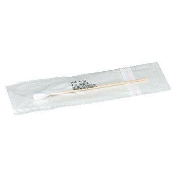ハクゾウメディカル 綿棒 No.12 1本滅菌 125入 1240161【送料無料】