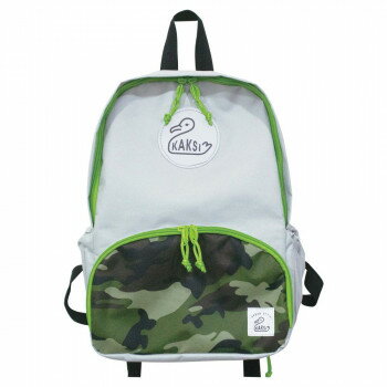 KAKSI(カクシ) キッズリールリュック グレー×カモフラージュ SN00013【送料無料】