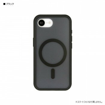 IIIIfit プランプフレーム iPhone16e 対応 ケース ブラック IFT-181BK【送料無料】