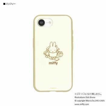 ミッフィー IIIIfit iPhone16e 対応 ケース ミッフィー MF-573B【送料無料】 メール便対応商品