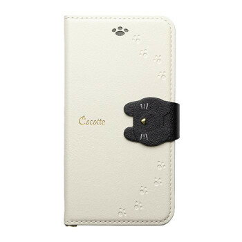 Cocotte iPhone8/7/6s兼用手帳型スマホケース iP7-COT01 ホワイト【送料無料】 メール便対応商品