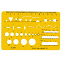 テンプレート NO857 仕上記号 012-0002【送料無料】 メール便対応商品