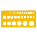 テンプレート NO101M 円定規 1-843-0111【送料無料】 メール便対応商品