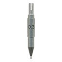 KD型製図器 部品 ノック式アタッチメント 0.3mm S 011-0052【送料無料】 メール便対応商品