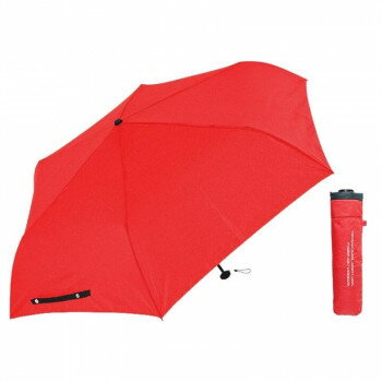 「LIGHT CARBON」TOKYO/JIYUGAOKA(吸水ケース付) 折りたたみ傘 Red/Black BCCSFA-3F53-UH-RB【送料無料】