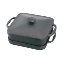 岩鋳 南部鉄器 スクエアパン浅型鍋・深型鍋セット(焼付) 21700【送料無料】