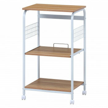 不二貿易 C/D:14640 レンジワゴン FBC-03-2 WH/NA 14640【送料無料】