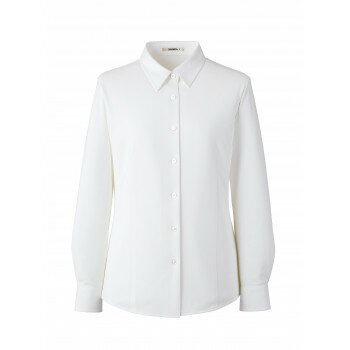 ボンマックス RB4173 長袖ブラウス ホワイト (15) サイズ:11G BONOFFICE【送料無料】