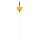 萬洋 飾り串 紅葉 (黄)9cm100本入 18-392B【送料無料】