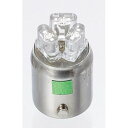 M&Hマツシマ Lビーム(1個) 12v BA9S ホワイト 3LED 拡散タイプ L703F WH【送料無料】 メール便対応商品