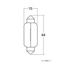 M&Hマツシマ 白熱電球(1個入) 6v18w T15×44 S8.5/8.5 1P6942【送料無料】