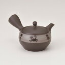 陶聖 黒ツバ丸黒ネコ帯網 急須 Y3030【送料無料】