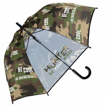 中谷 傘 ミリタリークール カーキ Kid's 55cm 555-047【送料無料】