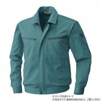 桑和 4441 長袖ブルゾン Lサイズ ダークG(109)【送料無料】