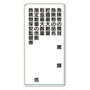 ユニット 危険物標識 危険物の類別 319-09【送料無料】