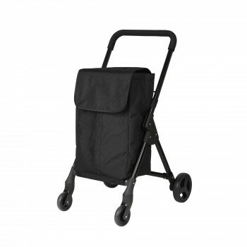 558324 前押し4輪カート BK【送料無料】