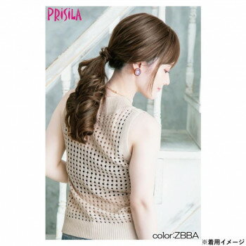 プリシラ 白髪かくしウィッグ 人毛100％ ロング 人毛アッシュブラウン ST-102-ZBBA【送料無料】