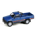 JADI トヨタ ハイラックス シングルキャブ 84 ミディアムブルー LHD 1/64スケール PA55522【送料無料】 メール便対応商品