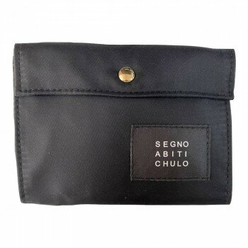 Sunny Side(サニーサイド)　三つ折りマスクポーチ　BK　TL-5524-15【送料無料】 メール便対応商品