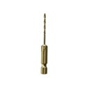 高芝ギムネ製作所 FIRST チタンコート六角軸鉄鋼用ドリル5本組 2.0mm 2138-20【送料無料】 メール便対応商品