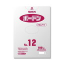シモジマ SWAN(スワン) 006763132 スワンボードン20 No.12 穴無 プラあり 100枚【送料無料】(3)