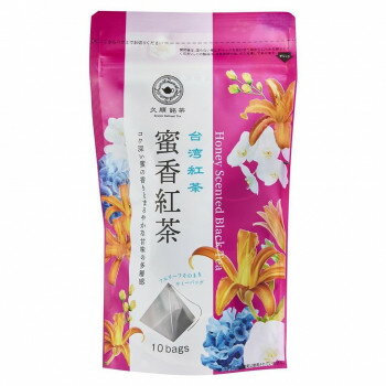 久順銘茶　1杯用ティーバッグ　中国茶 蜜香紅茶　みっこうこうちゃ (2g×10P)　12個セット 719【送料無料】