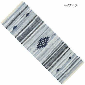 マット デニムチンディプリント 40×120cm ネイティブ 14218875113【送料無料】