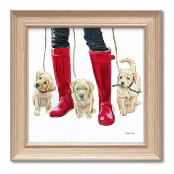 アートフレーム エミリー アダムス「ファーリー ファッション フレンド1」 EA-05012【送料無料】