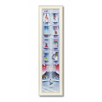 アートフレーム なかの まりの「はだしの踊り子」 Lサイズ NM-15006【送料無料】