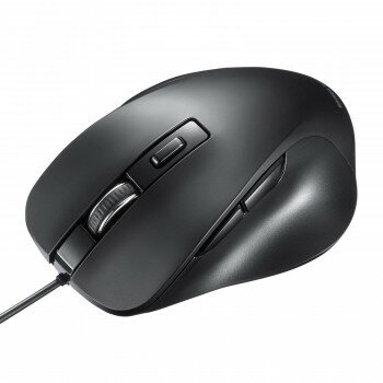 サンワサプライ 有線ブルーLEDマウス 5ボタン ブラック MA-YB518BK【送料無料】 サンワサプライ 有線ブルーLEDマウス 5ボタン ブラック MA-YB518BK【送料無料】