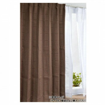 カーテン オーチャード 2P 100X135 BR 546348000135085【送料無料】