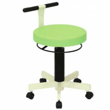 高田ベッド製作所 PTスツールS(キャスター付き) ライムグリーン TB-765-01【送料無料】