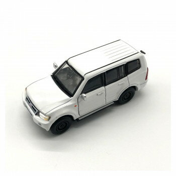 ビ-エムクリエイションズ 三菱 パジェロ (3代目) ホワイト (RHD) 1/64スケール 64B0038【送料無料】