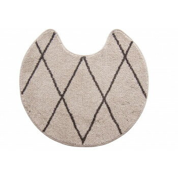 ファミーユルタン トイレマット 55×60cm アイボリー【送料無料】