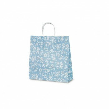 自動紐手提袋 T-6 カレン(ブルー) 1603 50枚【送料無料】