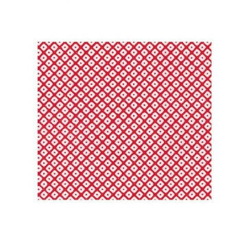 包装紙 鹿の子(赤) 240 100枚【送料無料】