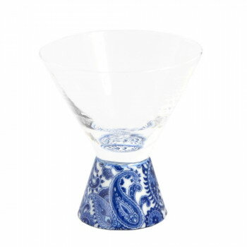 有田焼 有田浪漫グラス SAKE GLASS 台形 ペイズリー【送料無料】