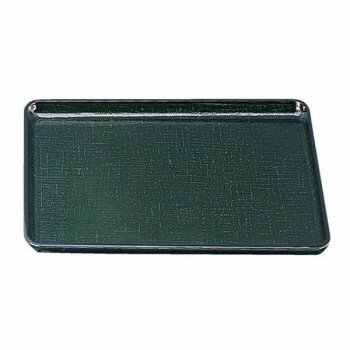 耐熱長手かすり盆 グリーンかすりSL(ノンスリップ加工) 尺6 15236000【送料無料】