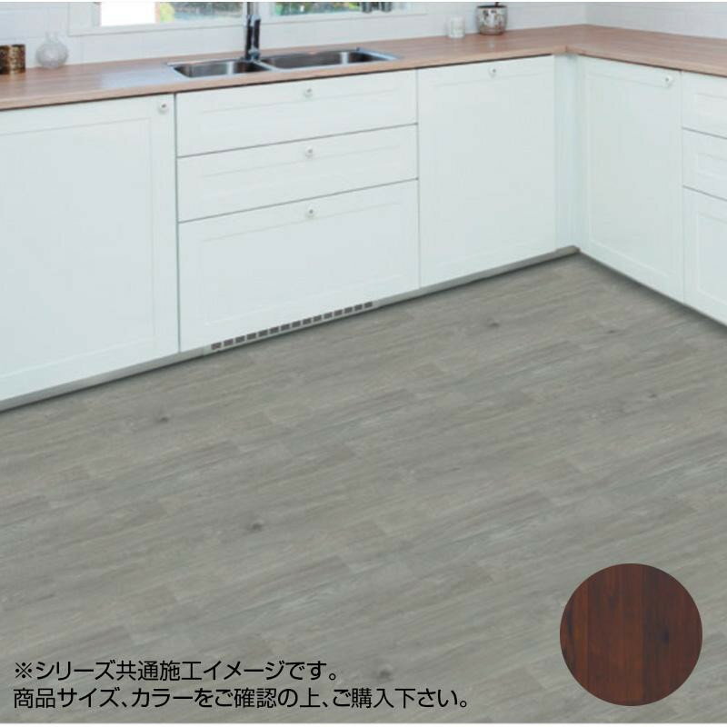 富双合成 クッションフロア スタイルフロア 約182cm幅×20m巻き Y518-Wクリ【送料無料】